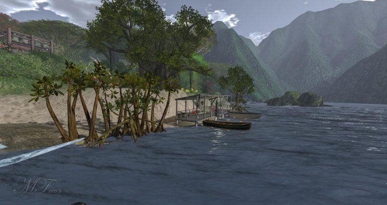 Auf der Sim Costa Rica in Second Life