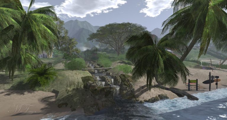 Auf der Sim Costa Rica in Second Life