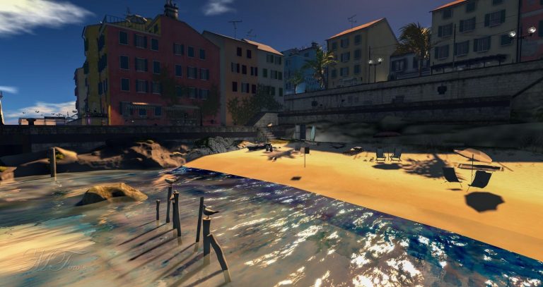 Auf der Sim Garrigua in Second Life