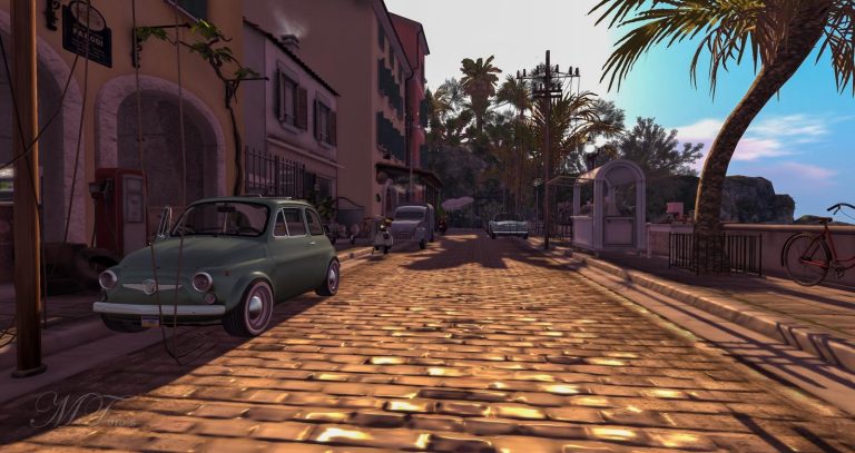 Auf der Sim Garrigua in Second Life