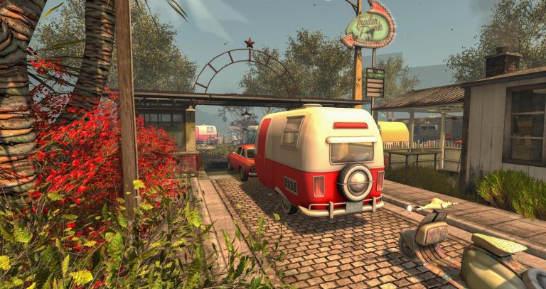 Auf der Sim Garrigua in Second Life