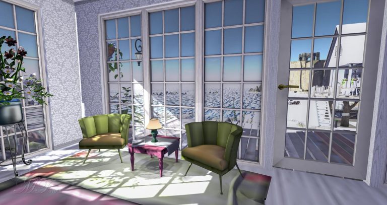 Auf der Sim Riverie Beach in Second Life