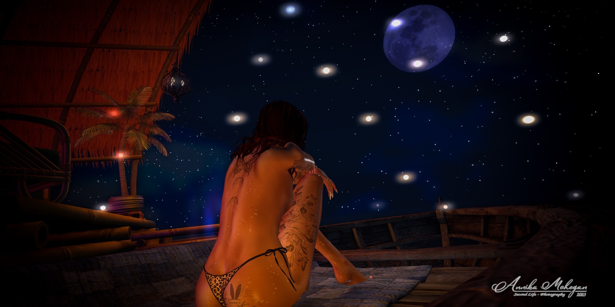 relax in the night