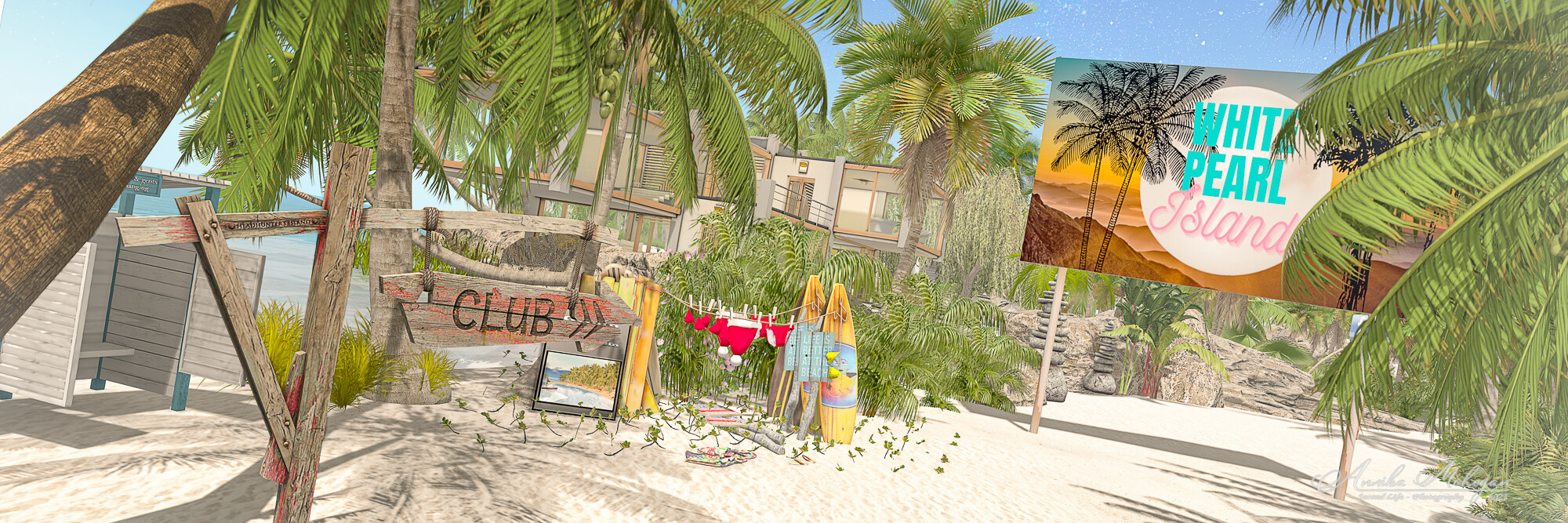 White Pearl Island#001